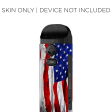 American Flag On Wood | Skin For Smok Nord 4 Online now