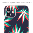 3D Holographic Weed Pot Leaf | Skin For Apple iPhone 12 For Sale