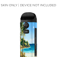 Beach Water Palm Trees | Skin For Smok Nord 4 For Discount