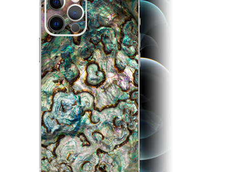 Abalone Shell Gold Underwater | Skin For Apple iPhone 12 Pro Online