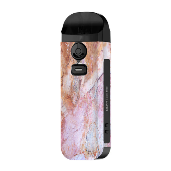 Rose Peach Pink Marble Pattern | Skin For Smok Nord 4 on Sale