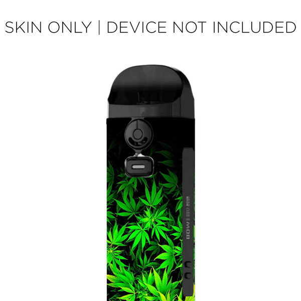 Weed Green Bud Marijuana Leaves | Skin For Smok Nord 4 on Sale