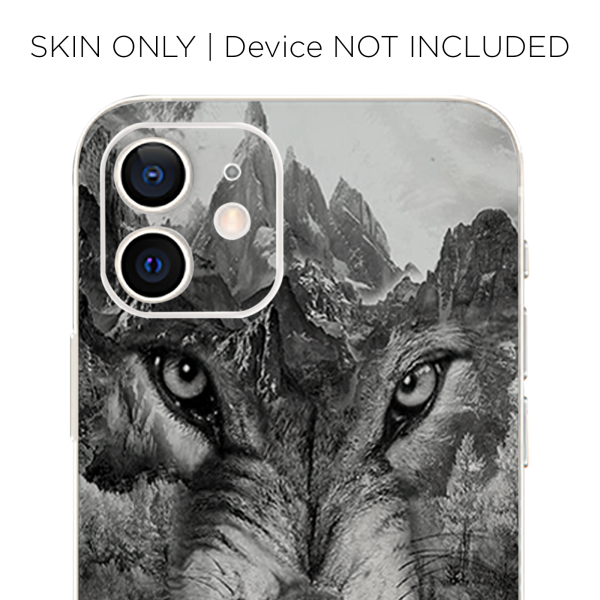 Angry Wolf Growling Mountains | Skin For Apple iPhone 12 Discount