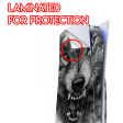 Angry Wolf Growling Mountains | Skin For Playstation 5 Console For Discount