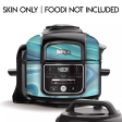 Aqua Green Blue Geode Swirl | Skin For Ninja Foodi 5QT Supply