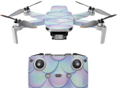 Mermaid Scales Blue Pink | Skin For DJI Mavic Mini 2 For Sale