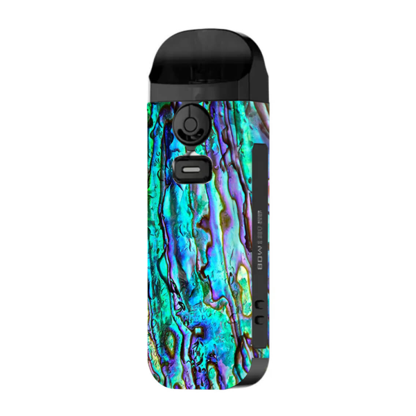 Abalone Ripples Green Blue Purple | Skin For Smok Nord 4 Cheap