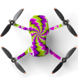 Psychedelic Moving Swirls | Skin For DJI Mavic Mini 2 Supply