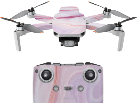 Pink Stone Marble Geode | Skin For DJI Mavic Mini 2 Online