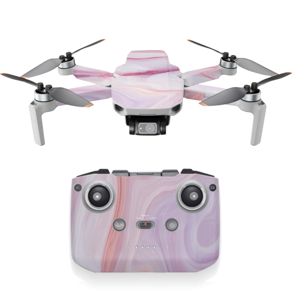 Pink Stone Marble Geode | Skin For DJI Mavic Mini 2 Online