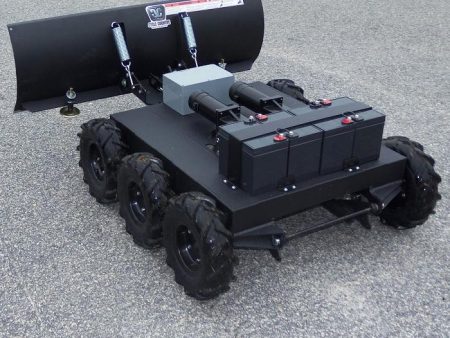 6WD Remote Control Snow Plow Robot Online now