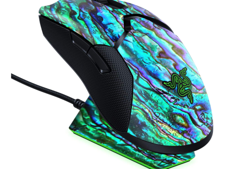 Abalone Ripples Green Blue Purple | Skin For Razer Viper Ultimate Cheap