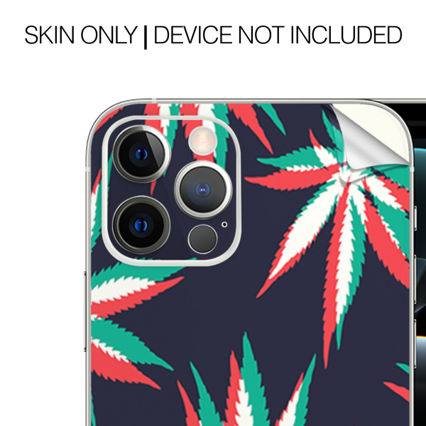 3D Holographic Weed Pot Leaf | Skin For Apple iPhone 12 Pro Supply