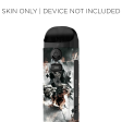 Ace Diamonds Grim Reeper Skull | Skin For Smok Nord 4 For Cheap