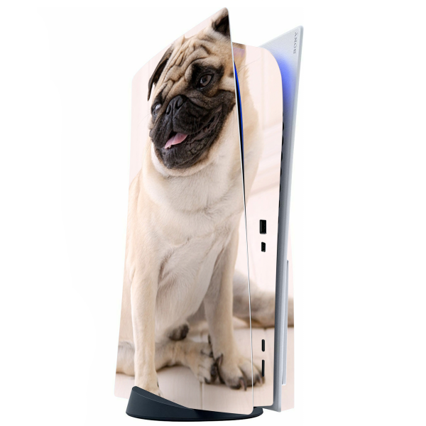 Pug Mug, Cute Pug | Skin For Playstation 5 Console Discount