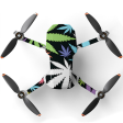 Colorful Weed Leaves Leaf | Skin For DJI Mavic Mini 2 Online Hot Sale