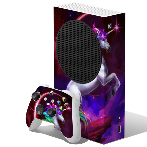 Unicorn Rainbows Space | Skin For Xbox Series S Online now