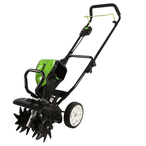 Greenworks TL80L00 10  80V Cordless Tiller Cultivator For Sale