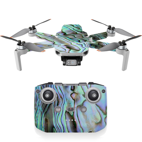 Abalone Ripples Green Blue Purple | Skin For DJI Mavic Mini 2 Cheap