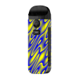 Neon Blue Yellow Trippy | Skin For Smok Nord 4 Discount