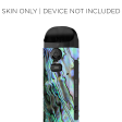 Abalone Ripples Green Blue Purple | Skin For Smok Nord 4 For Sale