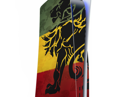 Rasta Lion Africa | Skin For Playstation 5 Console Cheap