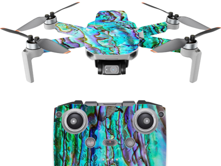 Abalone Ripples Green Blue Purple | Skin For DJI Mavic Mini 2 For Discount