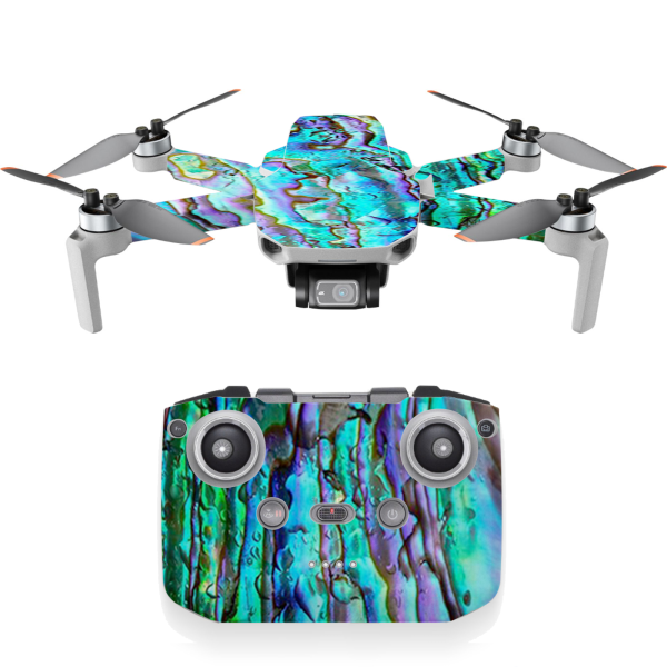 Abalone Ripples Green Blue Purple | Skin For DJI Mavic Mini 2 For Discount