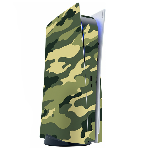 Green Camo Original Camouflage | Skin For Playstation 5 Console Cheap