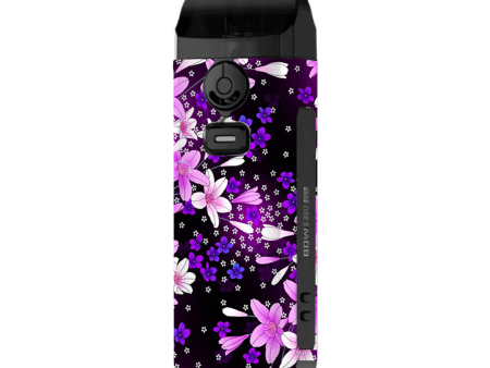 Purple Pink Colorful Flowers Lillies | Skin For Smok Nord 4 Supply