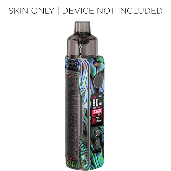 Abalone Ripples Green Blue Purple | Skin For VooPoo Drag X Discount