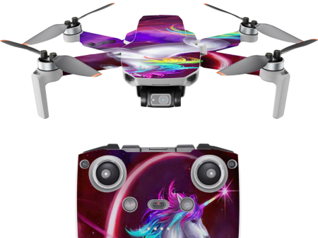 Unicorn Rainbows Space | Skin For DJI Mavic Mini 2 Cheap