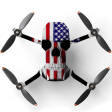 American Skull Flag In Skull | Skin For DJI Mavic Mini 2 For Discount