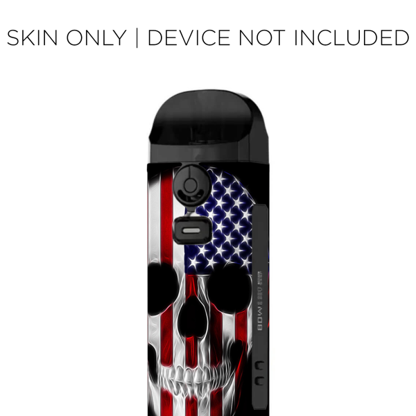 American Skull Flag In Skull | Skin For Smok Nord 4 Hot on Sale