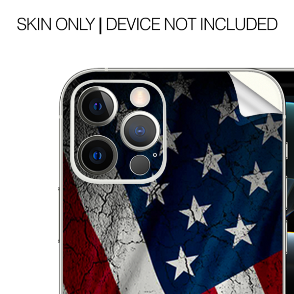 American Flag Distressed Wave | Skin For Apple iPhone 12 Pro Max For Discount