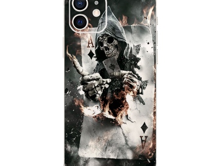 Ace Diamonds Grim Reeper Skull | Skin For Apple iPhone 12 Supply