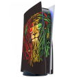 Rasta Dread Lion Irie | Skin For Playstation 5 Console Fashion