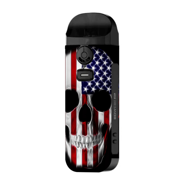 American Skull Flag In Skull | Skin For Smok Nord 4 Hot on Sale