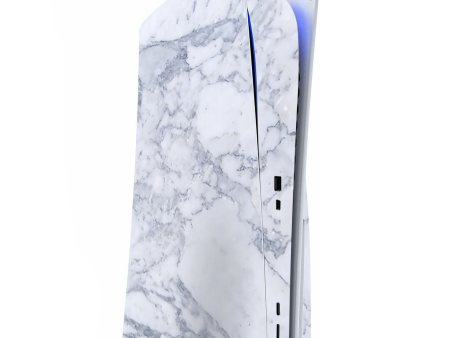 Grey White Standard Marble | Skin For Playstation 5 Console Sale