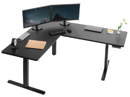 VIVO DESK-KIT-3E 67  Corner Electric Desk with Memory Controller Online Sale