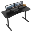 VIVO DESK-KIT-2E1B 63  Electric Desk with Touch Screen Memory Controller For Discount