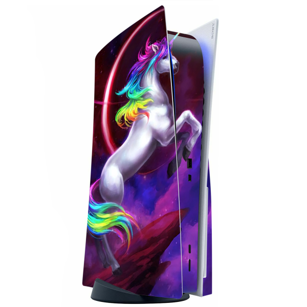 Unicorn Rainbows Space | Skin For Playstation 5 Console Online Hot Sale