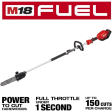 Milwaukee M18 10  18-Volt Lithium-Ion Brushless Cordless Pole Saw Kit w  Charger Online now