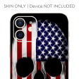 American Skull Flag In Skull | Skin For Apple iPhone 12 Online Sale