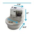 CatGenie A.I. 19  White Self-Washing Cat Litter Box For Discount