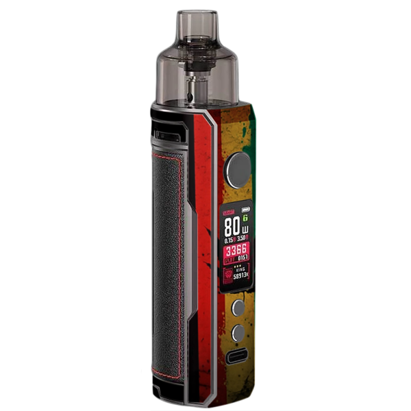 Rasta Weed Pot Leaf Red Gold Green | Skin For VooPoo Drag X For Discount