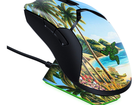 Beach Water Palm Trees | Skin For Razer Viper Ultimate Online