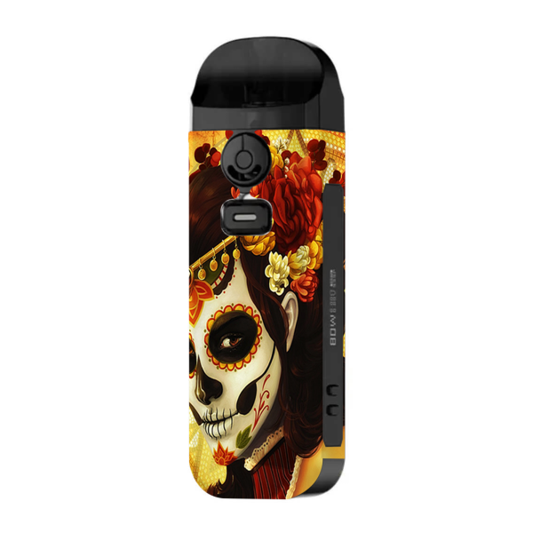 Skull Girl Dia De Los Muertos Paint | Skin For Smok Nord 4 on Sale