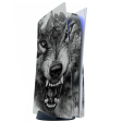 Angry Wolf Growling Mountains | Skin For Playstation 5 Console For Discount