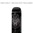 Wolf Dreamcatcher Back White | Skin For Smok Nord 4 Hot on Sale